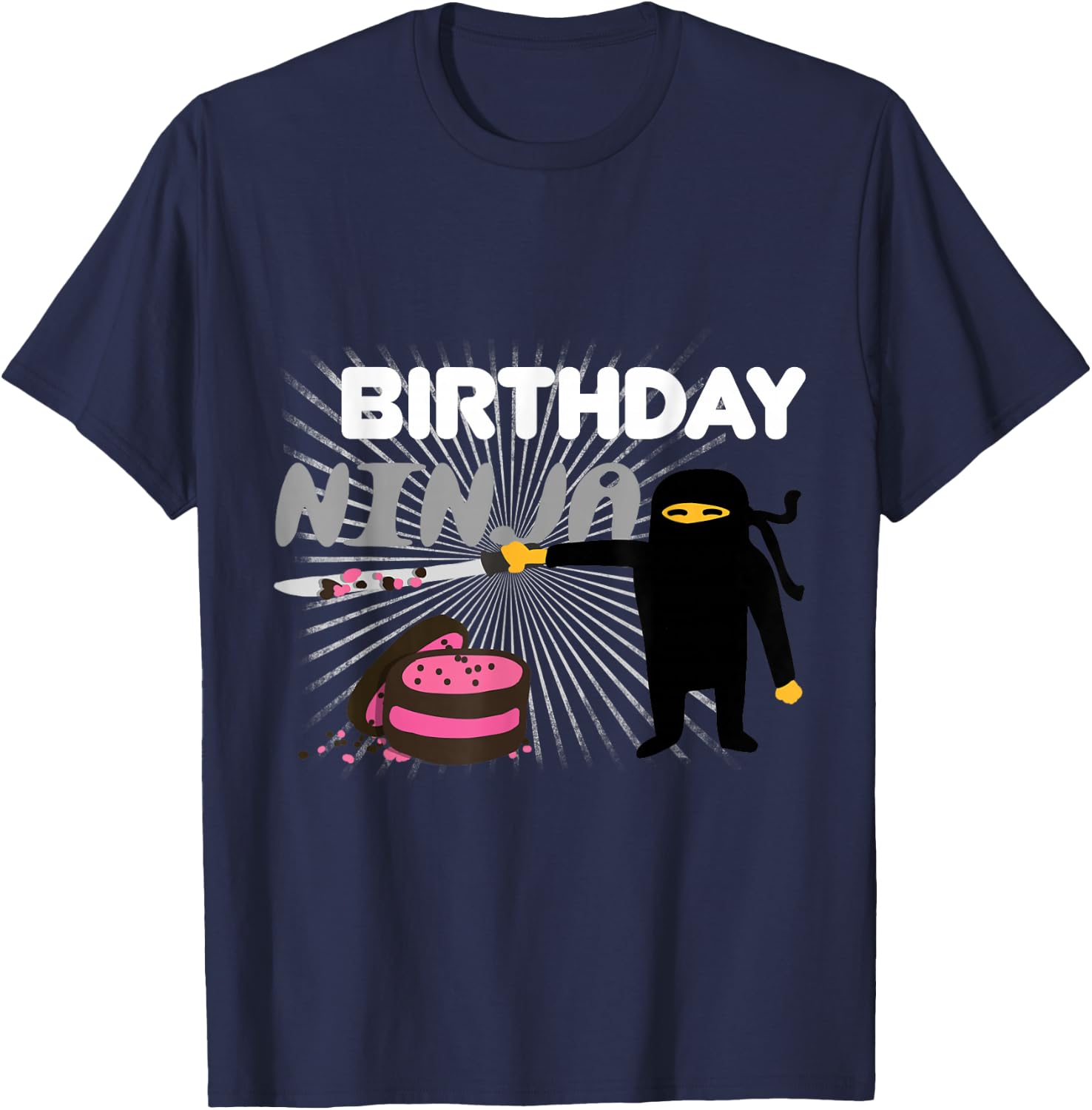 Birthday Party Ninja - Funny Cool Martial Arts Gift T-Shirt Unisex T-Shirt XXXXL