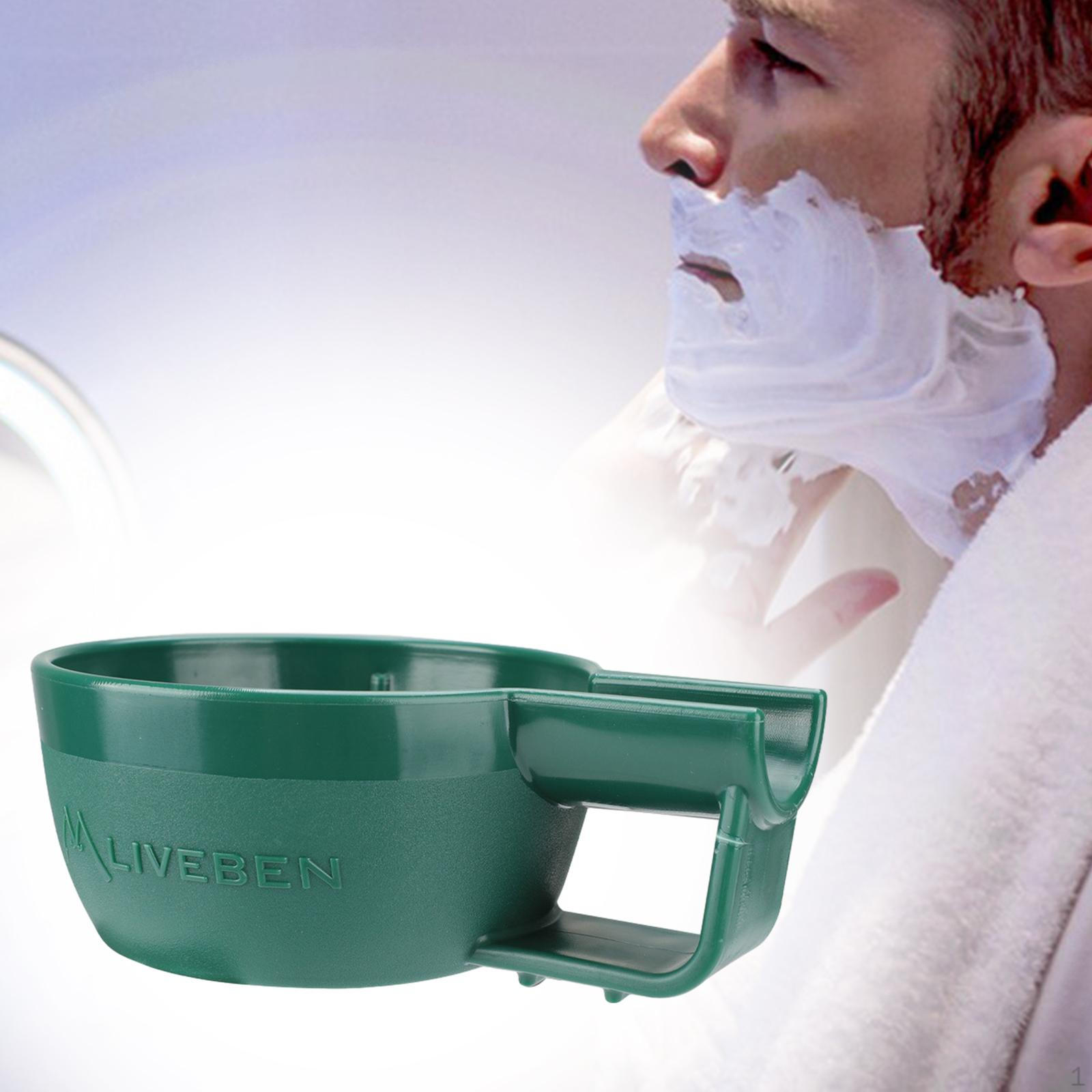 

Легко пенящееся мыло для бритья с ручкой, влажное для мужа и парня зелёный