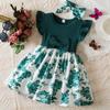 Toddler Girls Sleeve Birthday Party Dress
