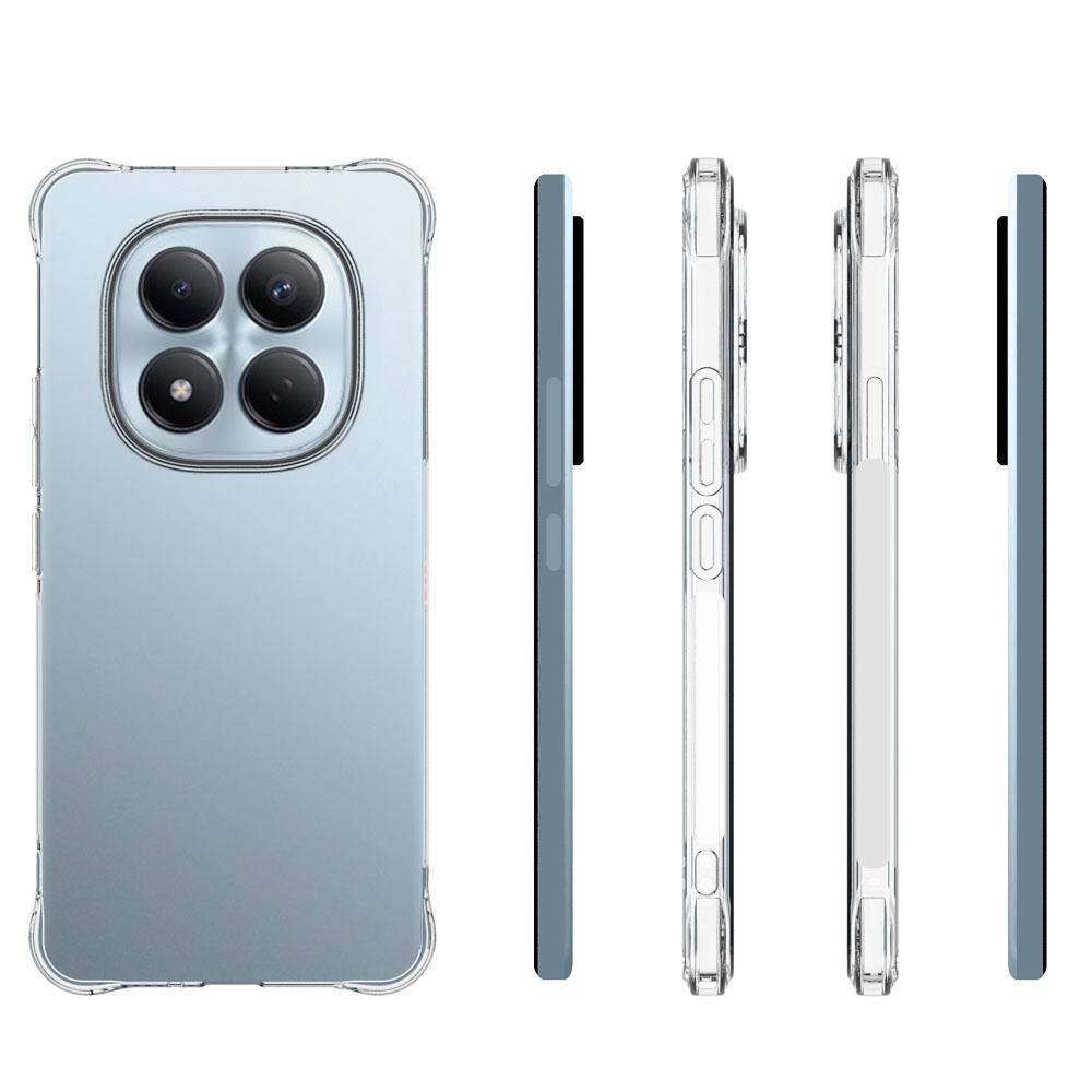 Dla Xiaomi Redmi Note 15 Pro 4G (Światowy) Przezroczyste etui TPU WANLONFENG Seria TM 2.0mm Pokrowiec na tył telefonu