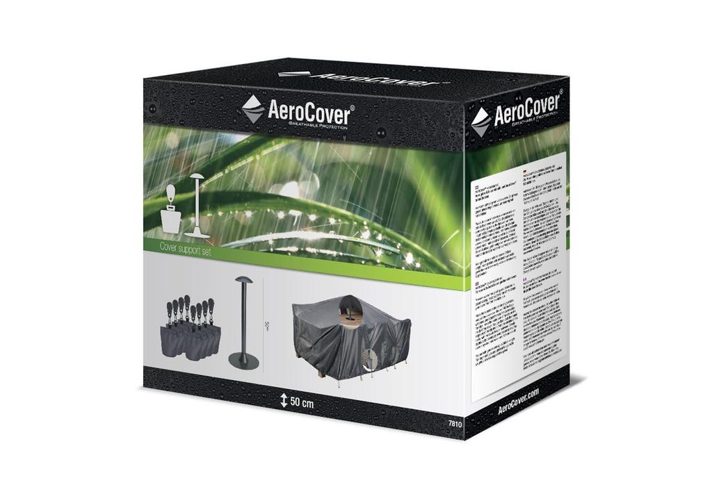 Homms 7812 Aerocover Gray Polyester Garden Cover Weight Bag Set