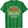 Geology Gifts  One More Rock I Promise Funny Geologist T-Shirt T Shirt On Sale Design Cotton Men T Shirt Custom