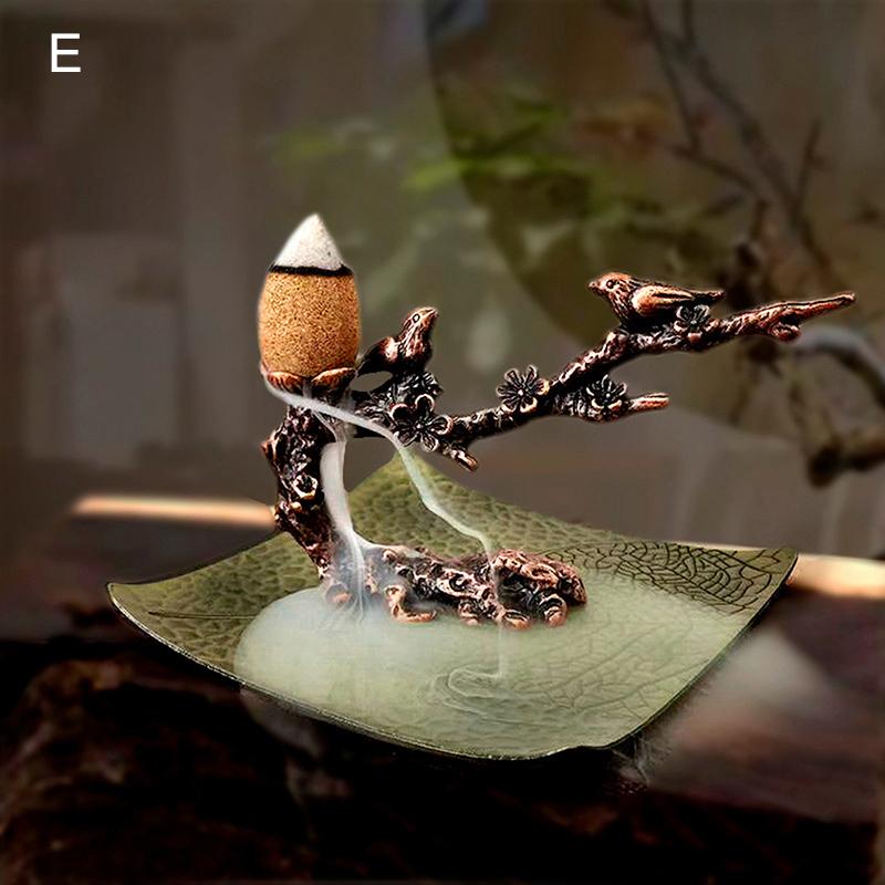 Small Cense Furnace Ornament Creative Happy Plum Branch Bracket Incense Insert