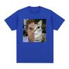 Dexter Morgan Funny Cat Meme T-shirts Cotton Short Sleeve O Neck T-shirt Unisex Streetwear Mens Clothes Harajuku Tee Shirt Tops