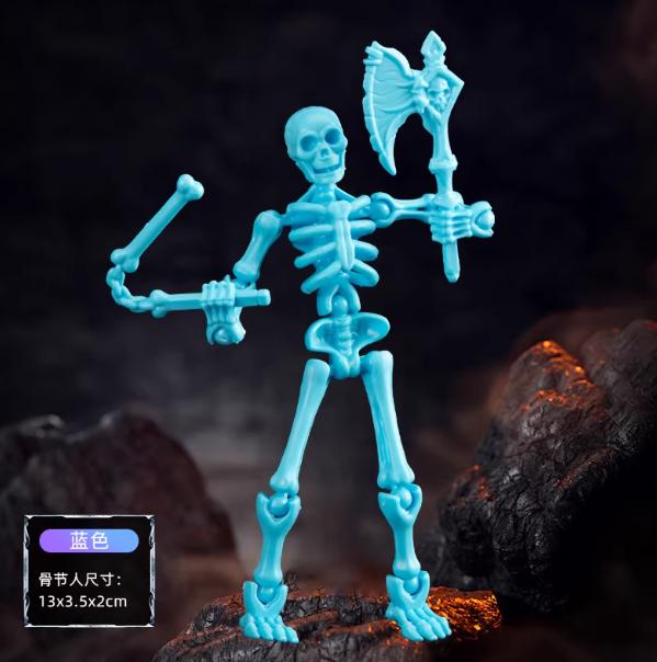 Third-Generation 3 Printing Dummy Figure Lucky 13 Doll Color Series Multi-Movable Joint Puppet Diy Hand-Made