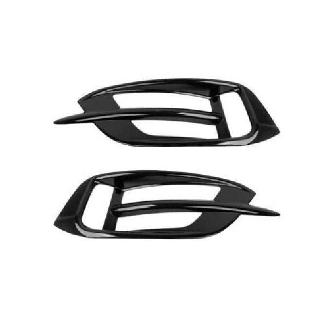 Bright Black 2016-2020 Fit For Honda Civic 10Th Rear Fog Light Lamp Cover Trim
