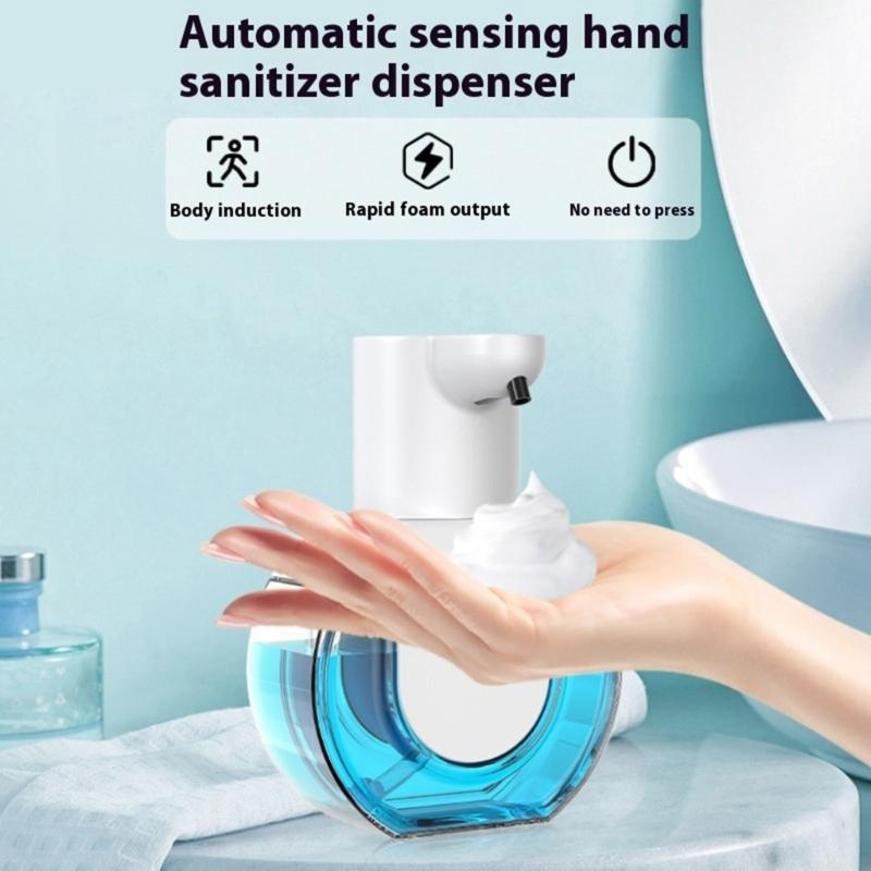 Bathroom Automatic Soap Dispenser Countertops 380ml Soap Dispenser Automatic Induction Foam Hand Washer Enduring