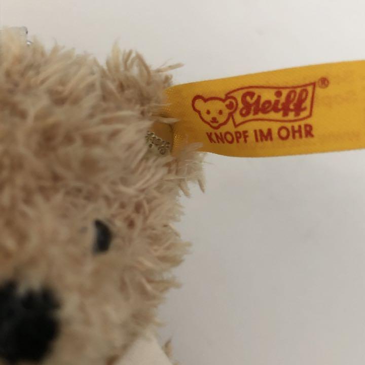 [USED] Steiff Teddy Bear Keychain