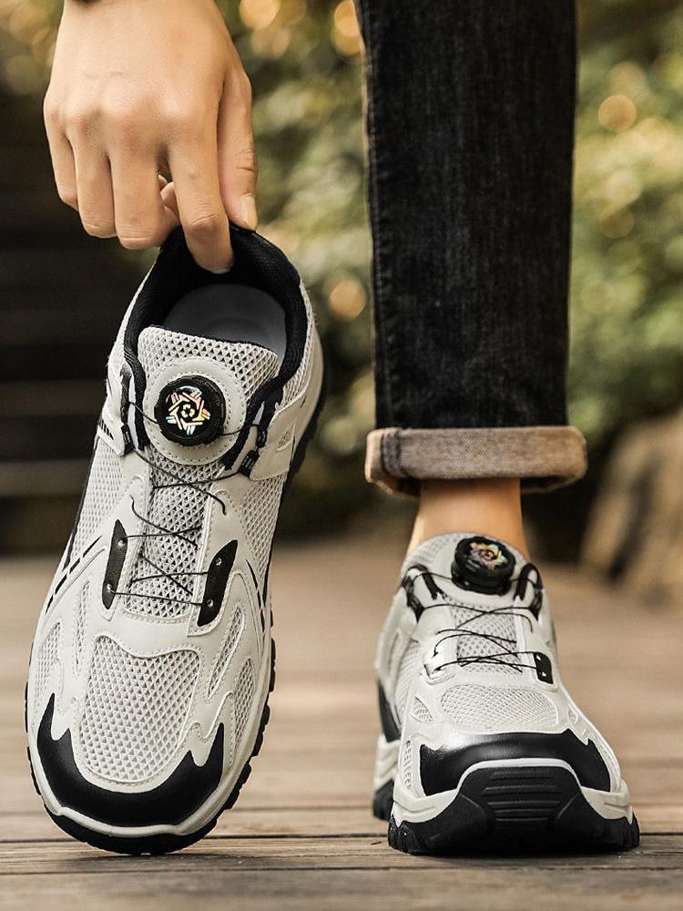 Low-Top Man Casual Sneaker Hiking Breathable Walking Original Trend 2025 High Quality Korean Size 9 Sports Shoes for Men