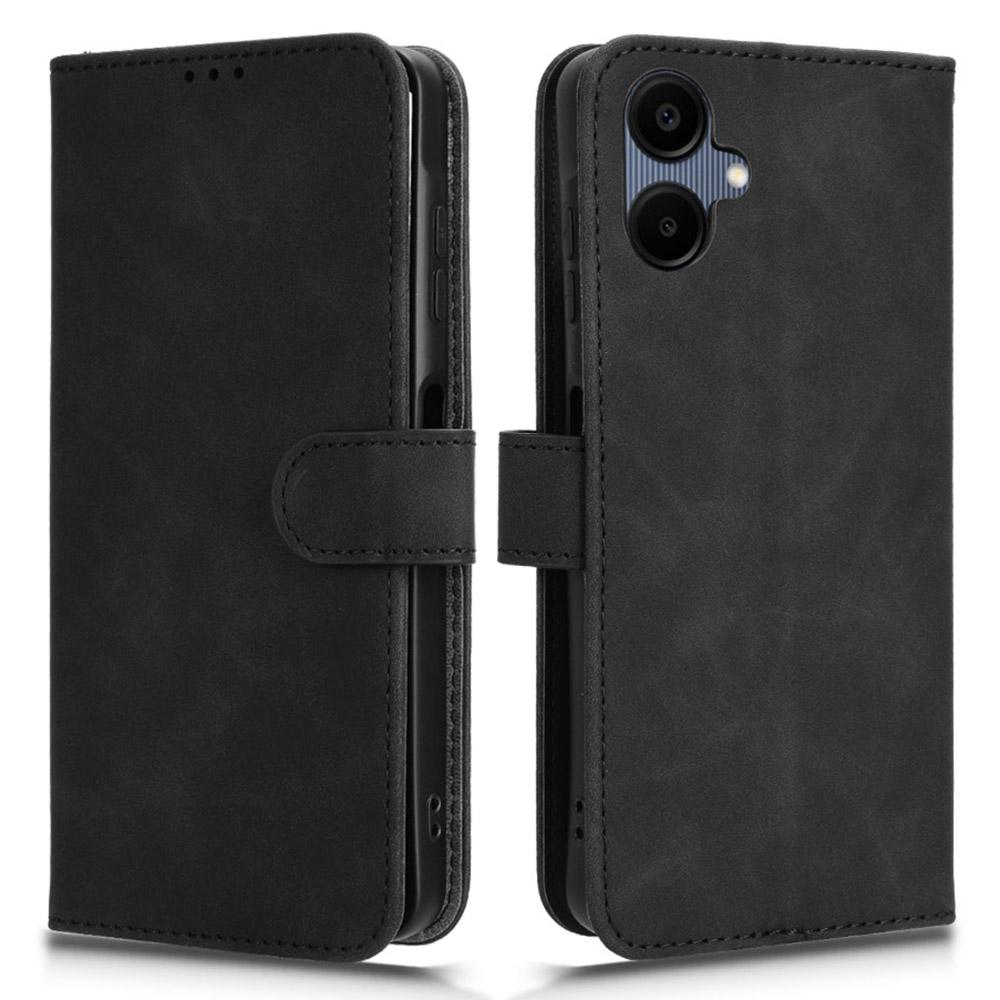 For Samsung Galaxy A06 5G Leather Case Skin Feel Anti Drop Wallet Flip Phone Cover