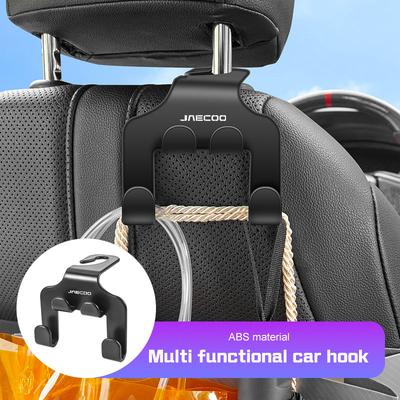 Pour Chery Jaecoo J7 J8 2026 Crochet de Siège Arrière de Voiture Support de Rangement Suspendu Support pour Téléphone Portable Crochets d'Appui-tête de Voiture Pour iPhone Samsung