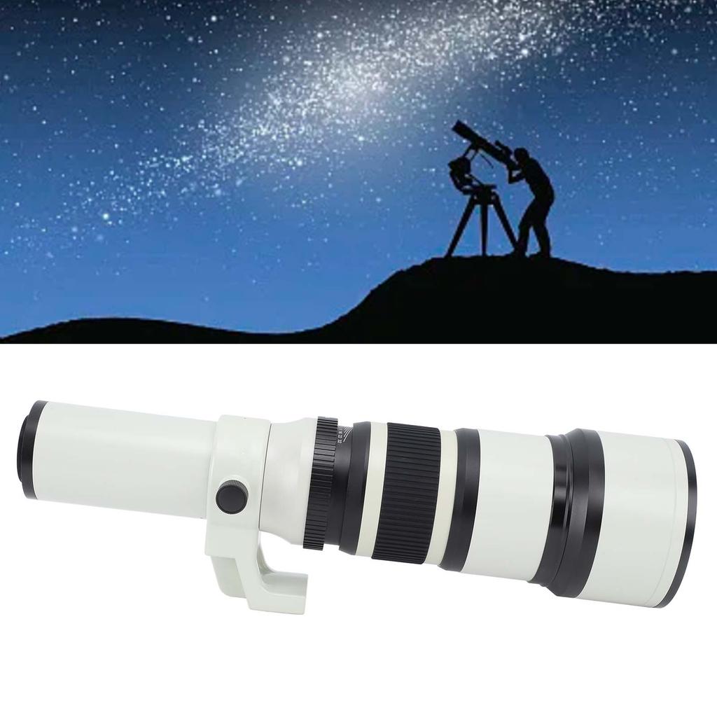 500mm F6.3 Manual   Telephoto Lens with T2 FX Adapter   Accuracy Scale 500mm F6.3 Telephoto Lens for Natural Scenery