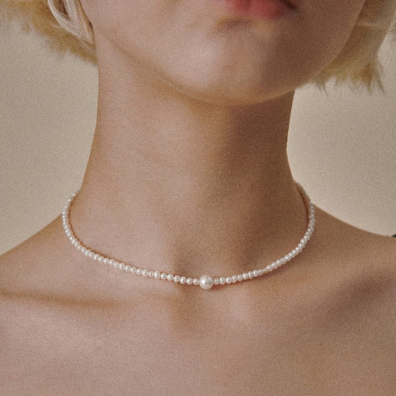 OVT-U Point Freshwater Pearl Necklace A