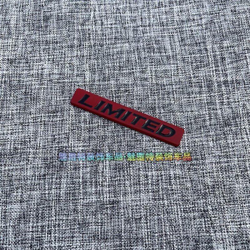 Suitable for Metal LIMITED Modified Car Logo Sticker Limited Edition Car Body Decoration Label Side Label Tail Label