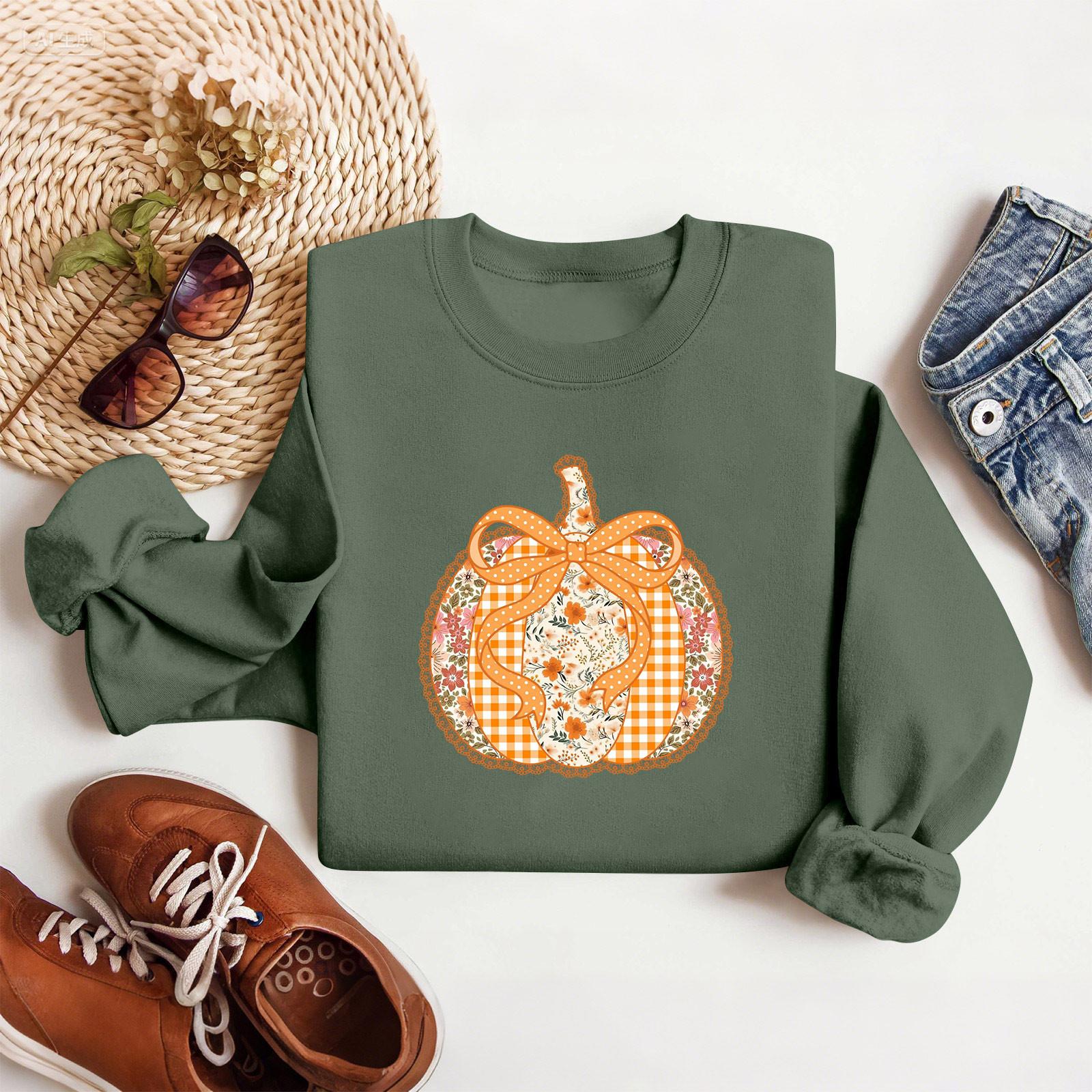 

Женские топы Женский свитшот с длинным рукавом Повседневный с круглым вырезом Свободного кроя Пуловер Флисовые топы M зелёный