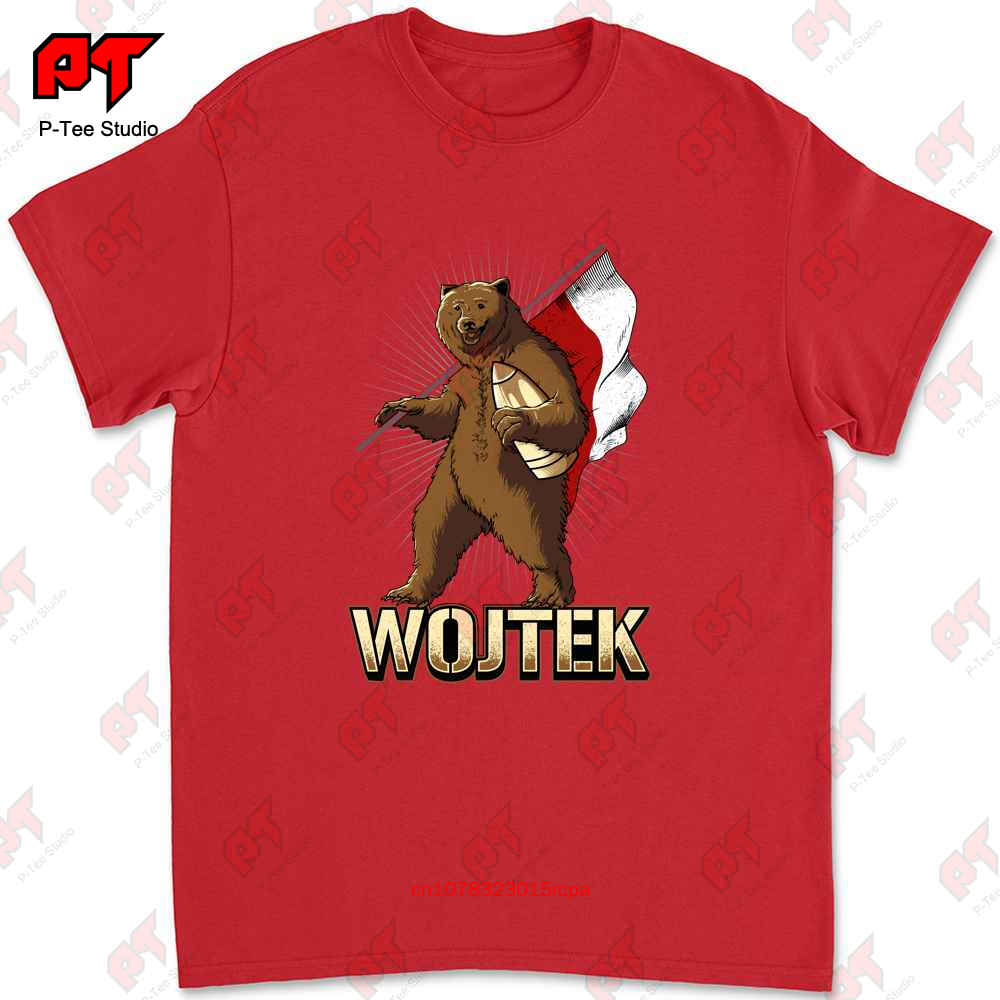 Polish Wojtek The Bear Tshirt P6I4 S