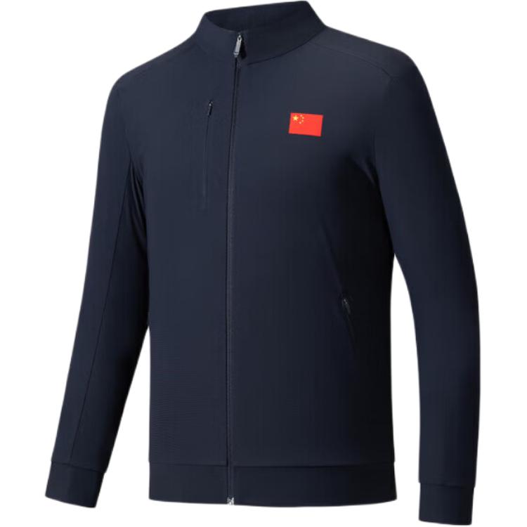Anta Champion All-Weather Series Stand Collar Zipper Slim Jacket Men jackets 152530701-1 M