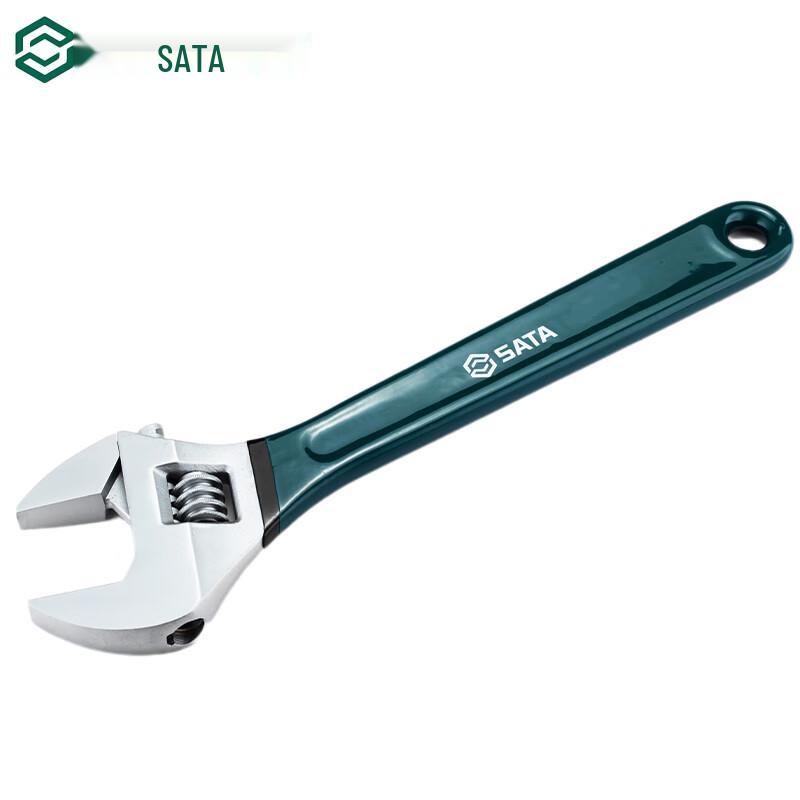 SATA Dipped Handle Adjustable Wrench 15 inch