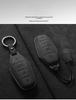Suede Leather Car Key Case Cover Key Bag For Byd Han Ev Tang Dmi Song Pro Qin Plus Dolphin Yuan Protect Set Car Accessories