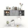 VidaXL Étagère murale Sonoma gris 102x30x29 cm Bois ingénierie 826364