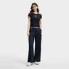 FILA Original Fashion Classic Retro Sports Casual Relaxed Versatile Comfortable Knit Pants Women bottoms Black F51W629602FBK