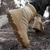 Men Adventure Outdoor Combat Boots Plus Size Jungle Cross-country Hiking Shoes Desert Boots