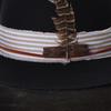 Cosplay Flat Top Hat Wool Fedora JazzHat Musical Festival Costume Accessories