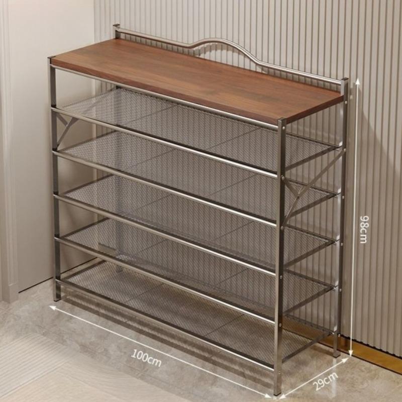 Foldable Shoe Rack Multilayer Shoe Rack Organizer Vertical Space Saving Shoes Storage Organization Living Room Furniture Shelf