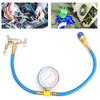 AC U Charge Hose With Gauge A/C R134A Charging Hose Auto Maintenance Efficient Charging High-quality Materials