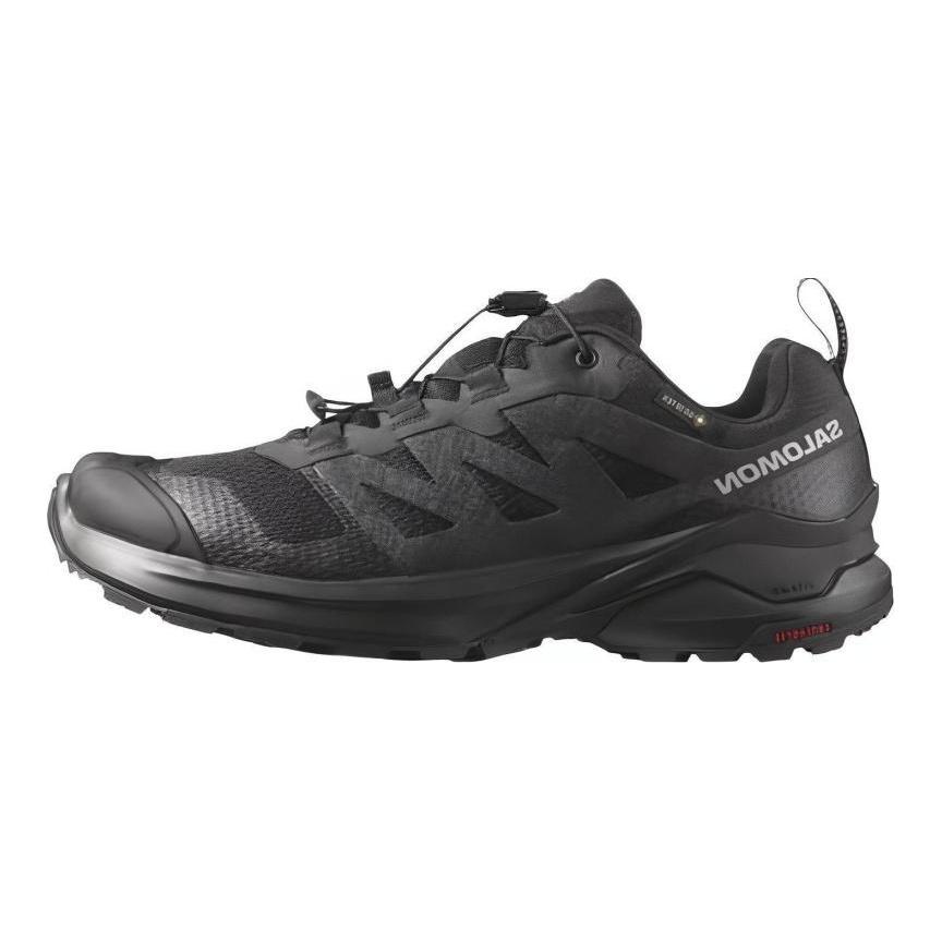 SALOMON X Adventure Antiscivolo, Resistente all'abrasione, Aderenza bilanciata Scarpe da trekking basse da uomo Sneakers nere L47321100
