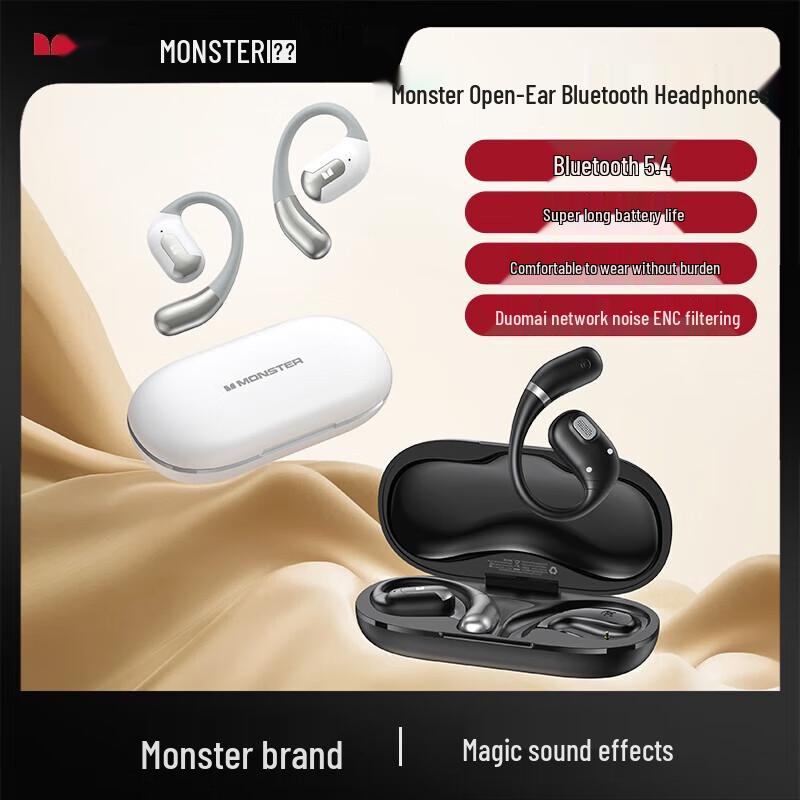 Monster AC317 Open-Ear Sport Bluetooth-Kopfhörer