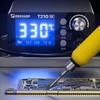 Паяльна станція Mechanic T210 LED цифровий дисплей Швидкий нагрів за 5 секунд 3 запам'ятовувані температури автоматичний сон паяльна станція