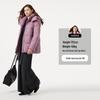 Tamboer Women's Mid-Length Detachable Hood Down Jacket TB5530558Z