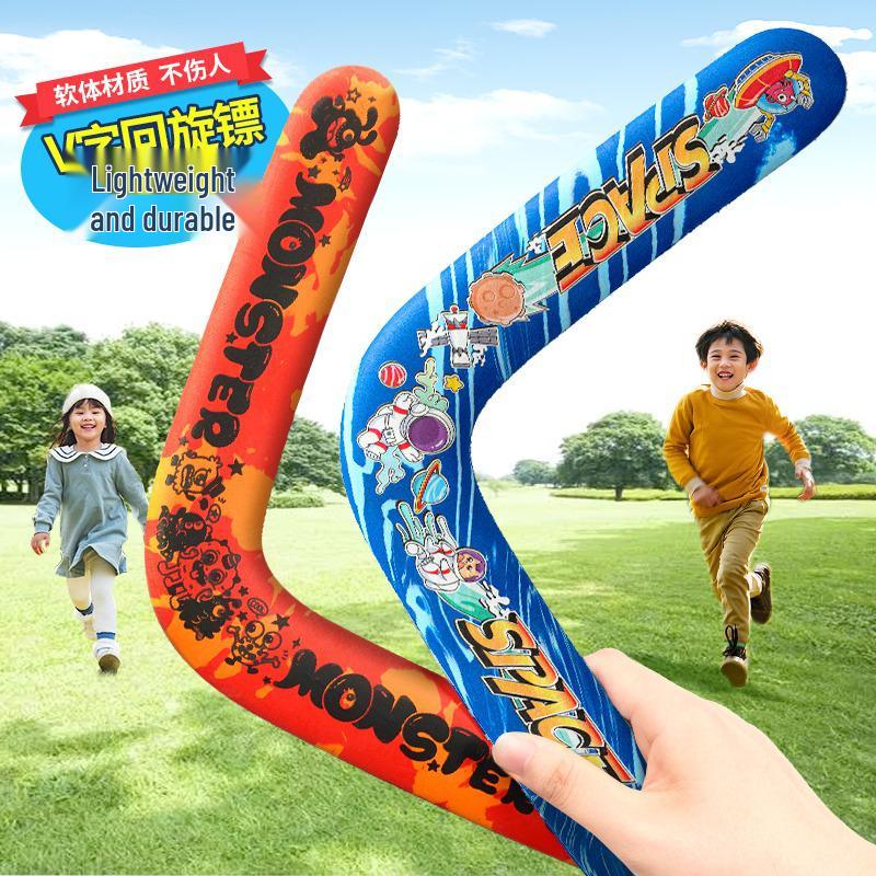 

Children s Soft EVA Foam Boomerang - Hand-Thrown Outdoor Sports Toy