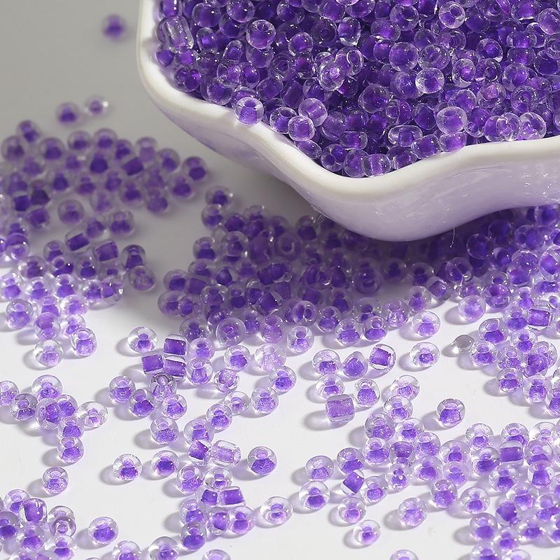 2-4mm Dyed Core Rice Beads Glass Beads Handmade Diy Jewelry Materials Homemade Earrings Tassels Loose Beads Beads for Jewelry Making