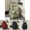 Nylon Casual Travel Backpack For Men And Women With Padded Shoulder System For Daily Use