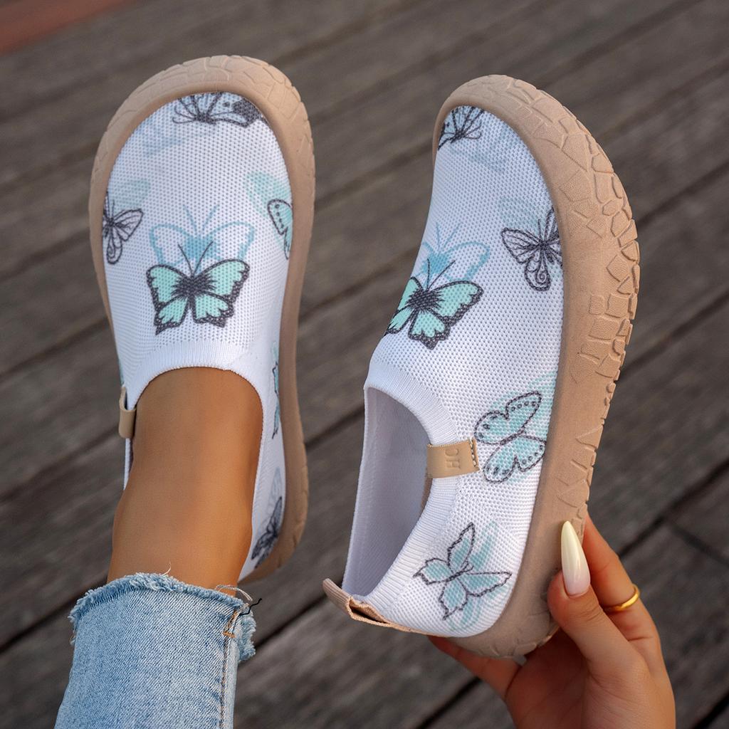 Frühlings- und Herbst-Damenschuhe Atmungsaktive Laufschuhe Rutschfeste Sport- und Freizeitschuhe