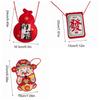 2026 Horse Year Money Pocket Cartoon Lucky Money Bag Gift Bag Red Packet  Marriage Event