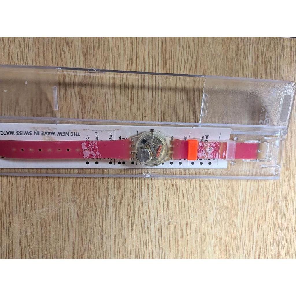 Used Swatch watch with starfish design movement case