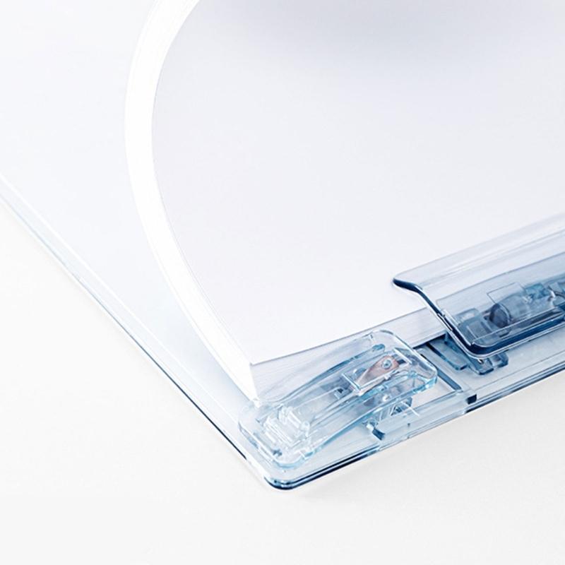 Acrylic Clipboard with Measuring Scale and Pen Clip 12.8x9In Standing Desk Clipboard Conference Writing Board for Office