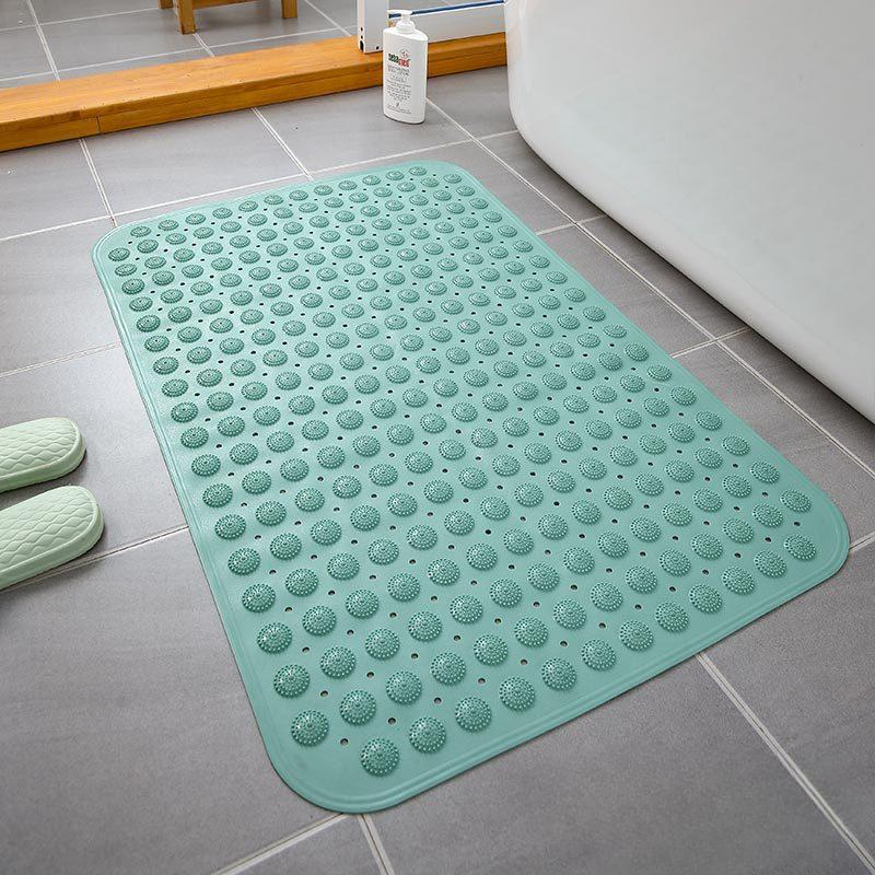 Bathroom Anti-skid Floor Mat, Door Mat, Shower Room Bathtub Foot Mat, Household Magnet Massage PVC Bathroom Anti-skid Mat