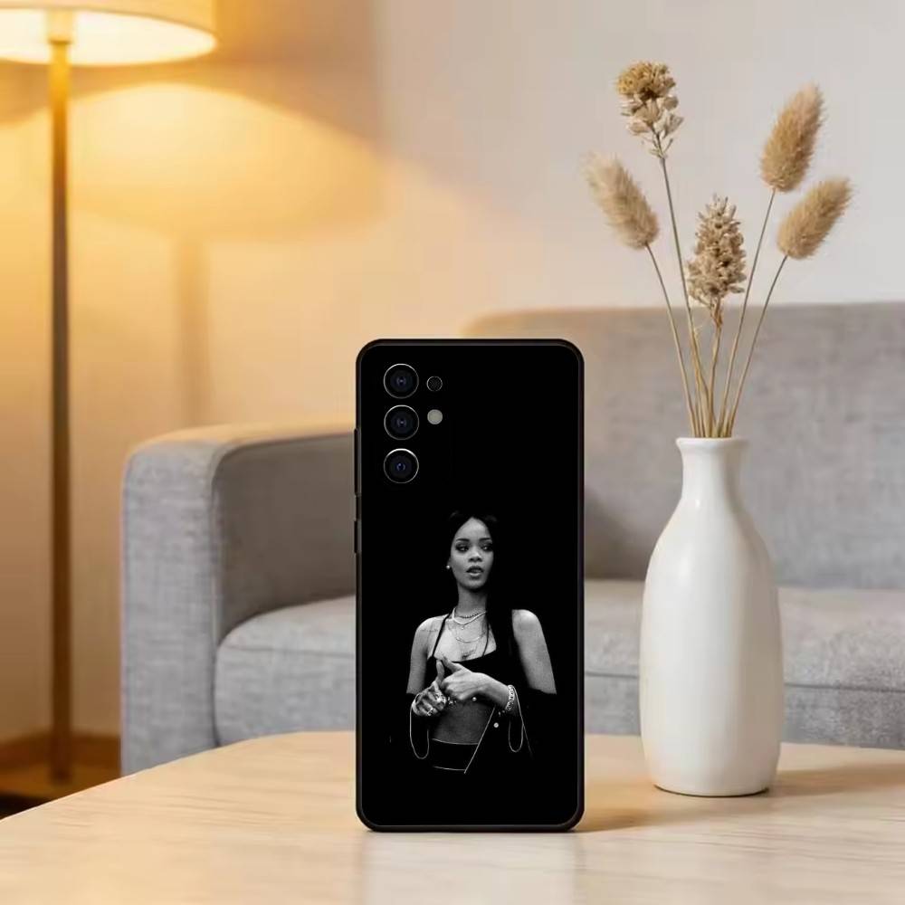 R-Ri L-Loud Phone Case For Samsung S25,S24,S21,S22,S23,S30,Ultra,S20,Plus,Fe,Soft Silicone Black Cover