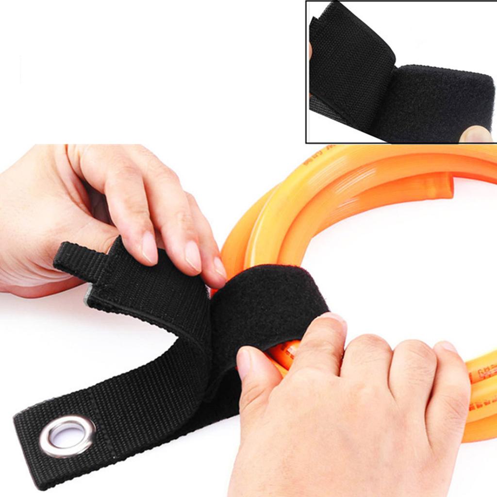 12pcs Cable Ties Reusable Fastening Wire Organizer Cord Rope Holder for Organizing Home Cabinet Warehouse   Office