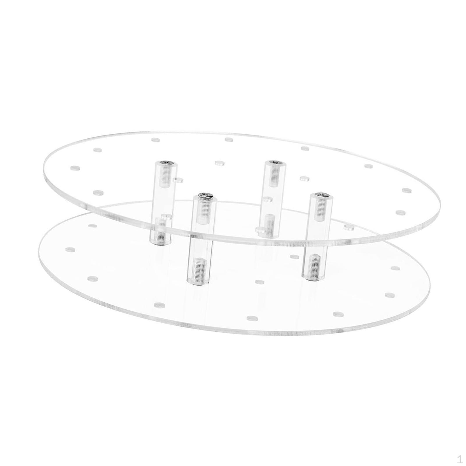 

16 Holes Cake Holder, Acrylic Display Stand, Dessert Stands forWedding Halloween Party