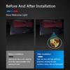 Car Door LED HD Welcome Courtesy Shadow Projector Lamp Logo Light Decal For Porsche Carrera Cayenne Panamera 911 Macan Boxster