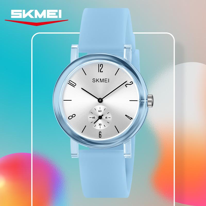 Fashion Korean version watch, silicone tape watch, simple two-and-a-half-hand quartz watch, student party men's and women's watch