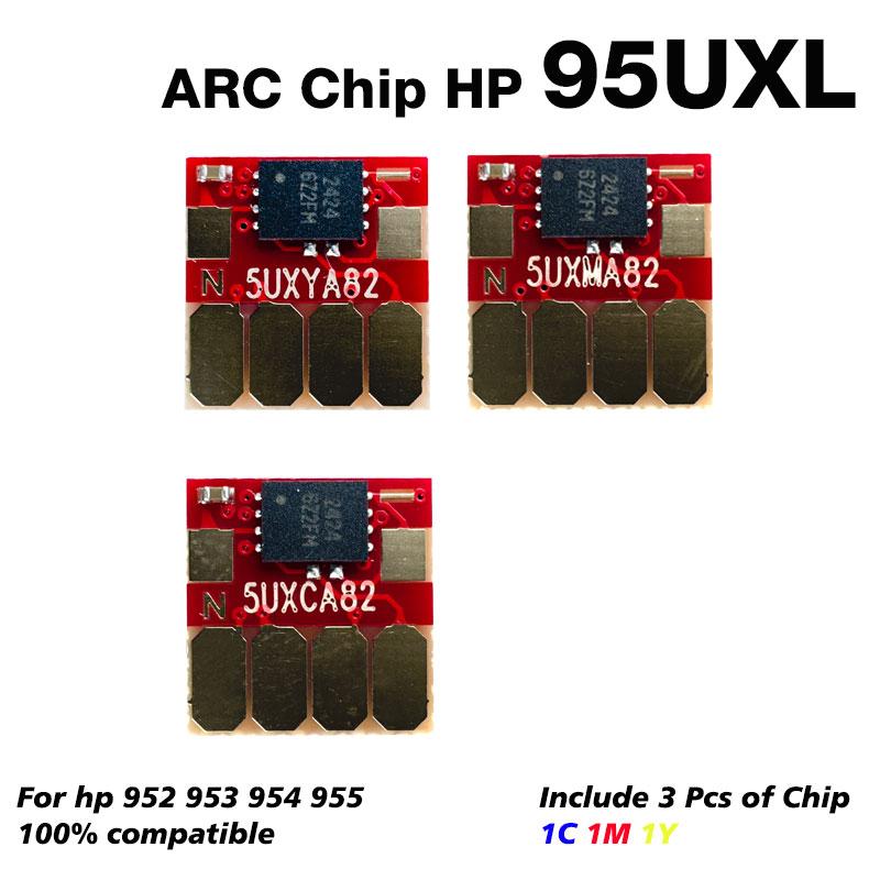 2025 ARC Chip 95U Refill CISS 952 953 954 955XL Cartridge Compatible For HP OfficeJet Pro 7740 8710 8715 8720 8730 8210 Printer
