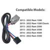 Oyviny Brake Control Wiring Adapter For 2015- Ram 1500/Ram 2500/Ram 3500/Ram 1500 Classic -, Plug In Brake Controller Wiring Harness For 2016- Ram