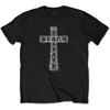 Black Sabbath 'Cross Diamante' Black T Shirt - NEW Unisex T-Shirt