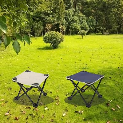 1 Pc Outdoor Camping Folding Stool - Portable for Trains, Ideal for Outdoor Leisure, Sketching and Travel. A Convenient Mazar.